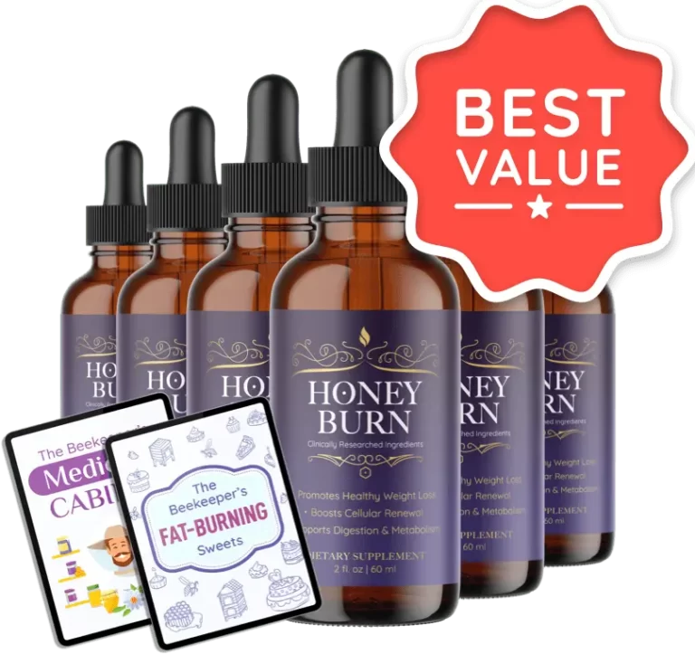 HoneyBurn 6 Bottle With 2 Bonus